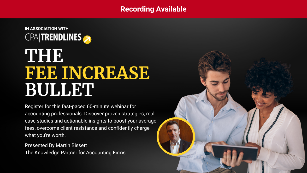 Fee Increase Bullet Recording